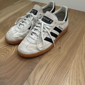 Adidas Spezial White and Black Sneakers